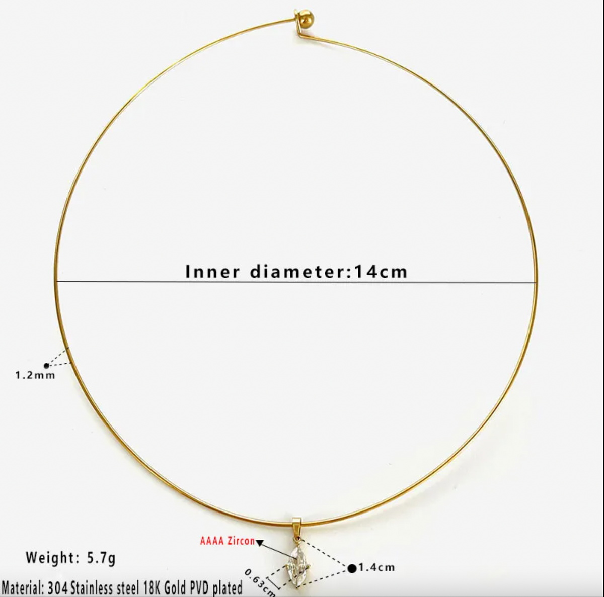 Diamond Collar Necklace