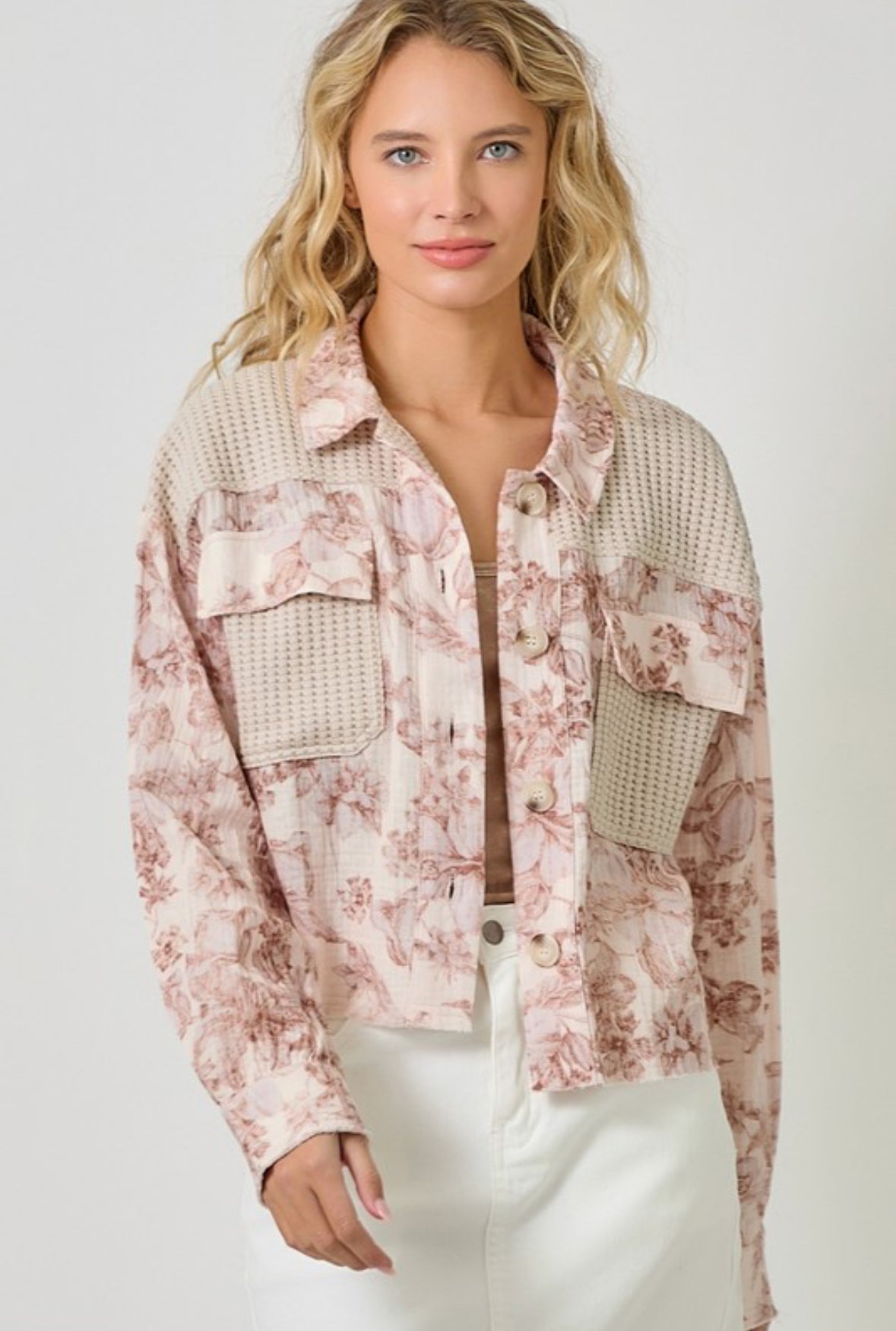 Mixed Media Jacket