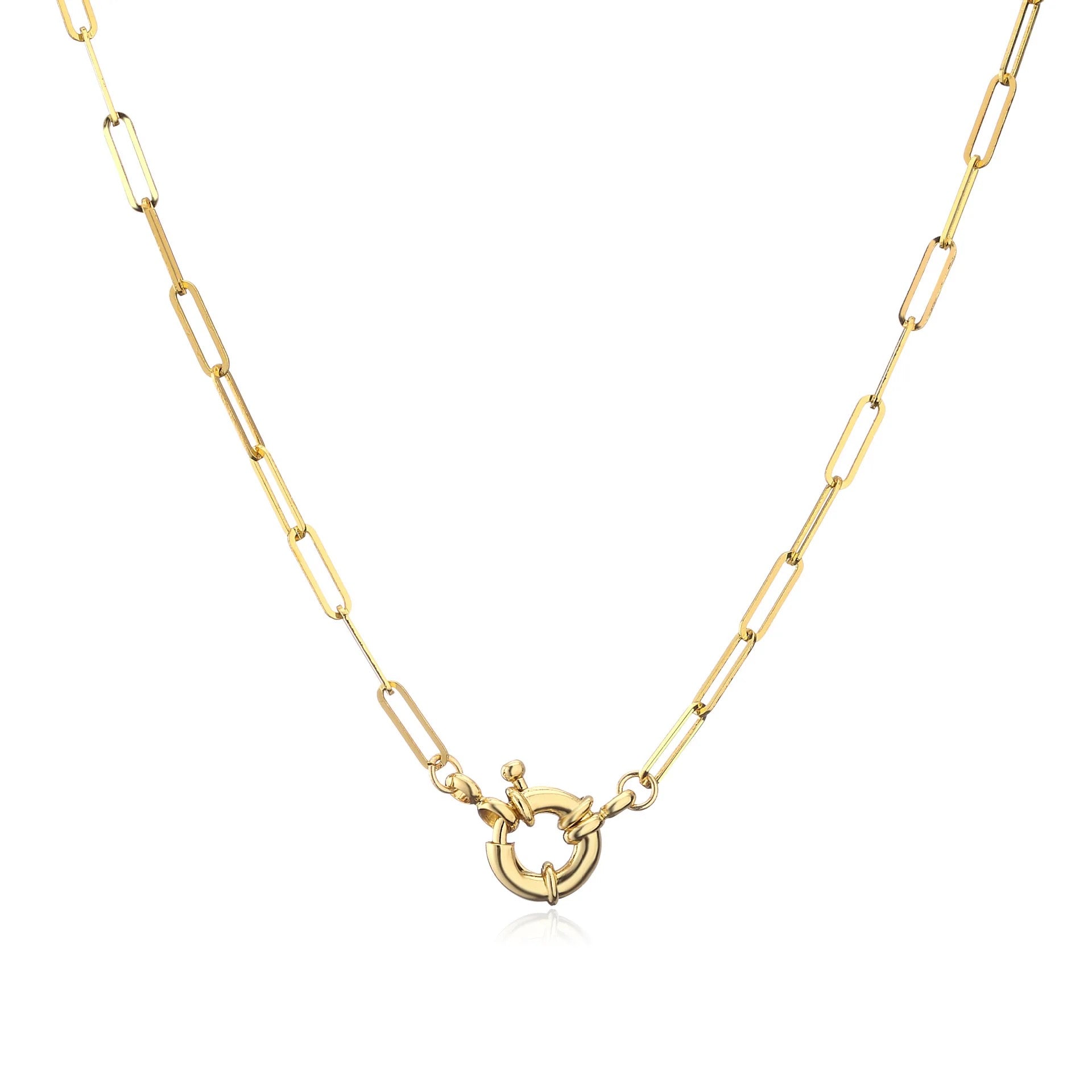 Charm Bar Sailors Clasp Necklaces