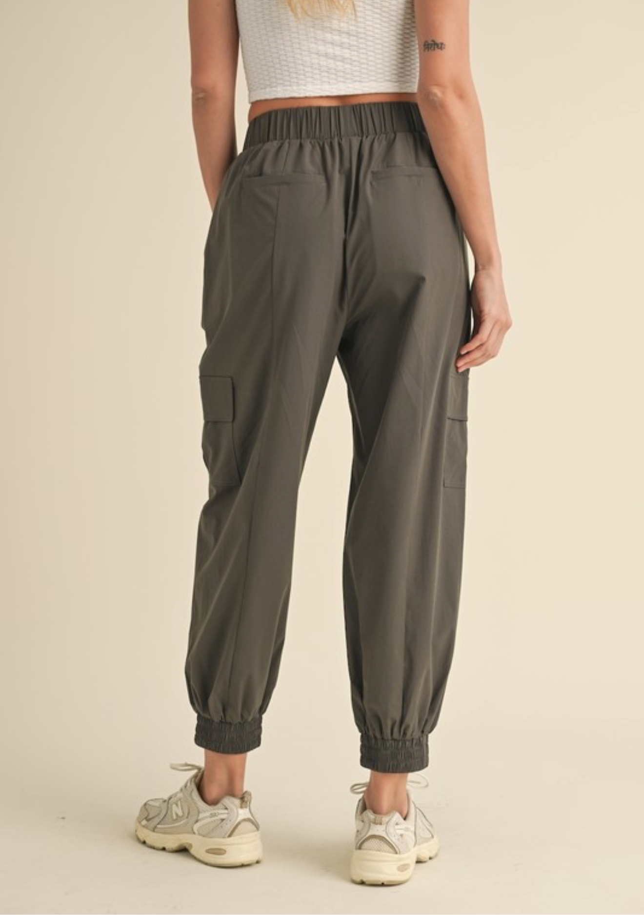 Essentials Deep Olive  Cargo Jogger