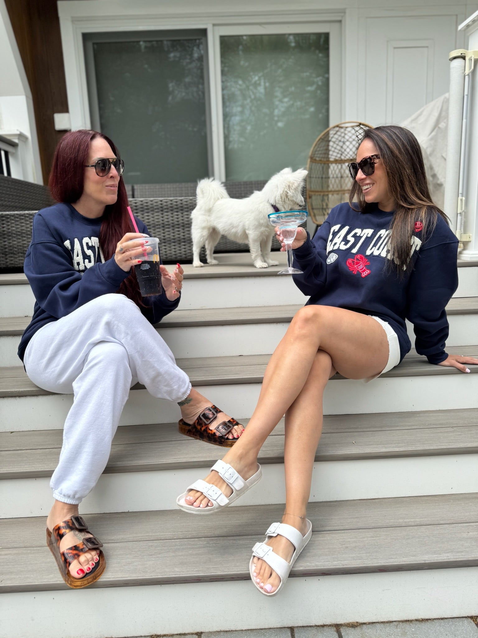 East Coast Graphic Fleece Pullover