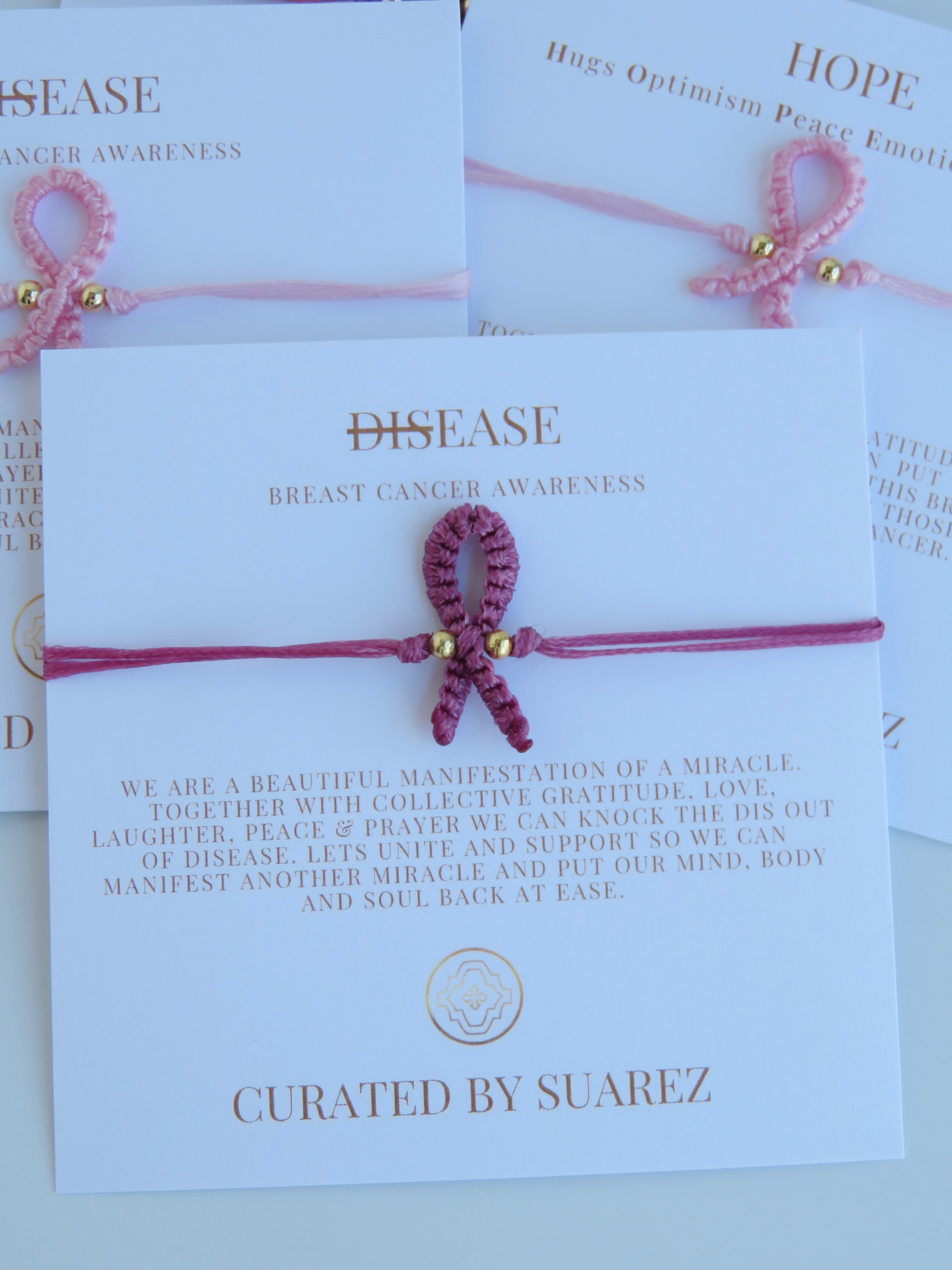 Breast Cancer Awareness Bracelets