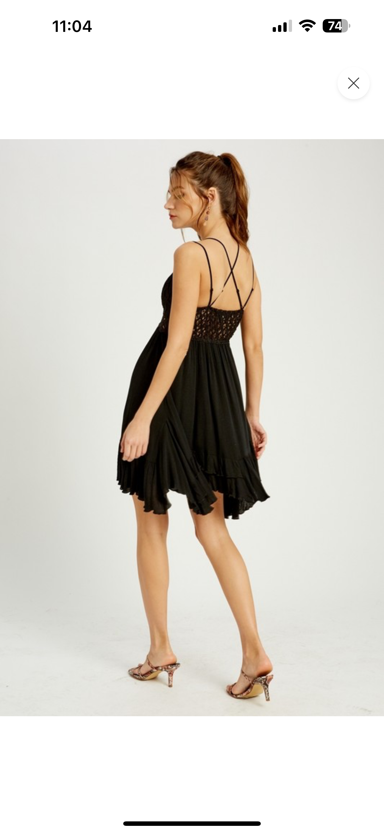 Crochet Bralette Dress