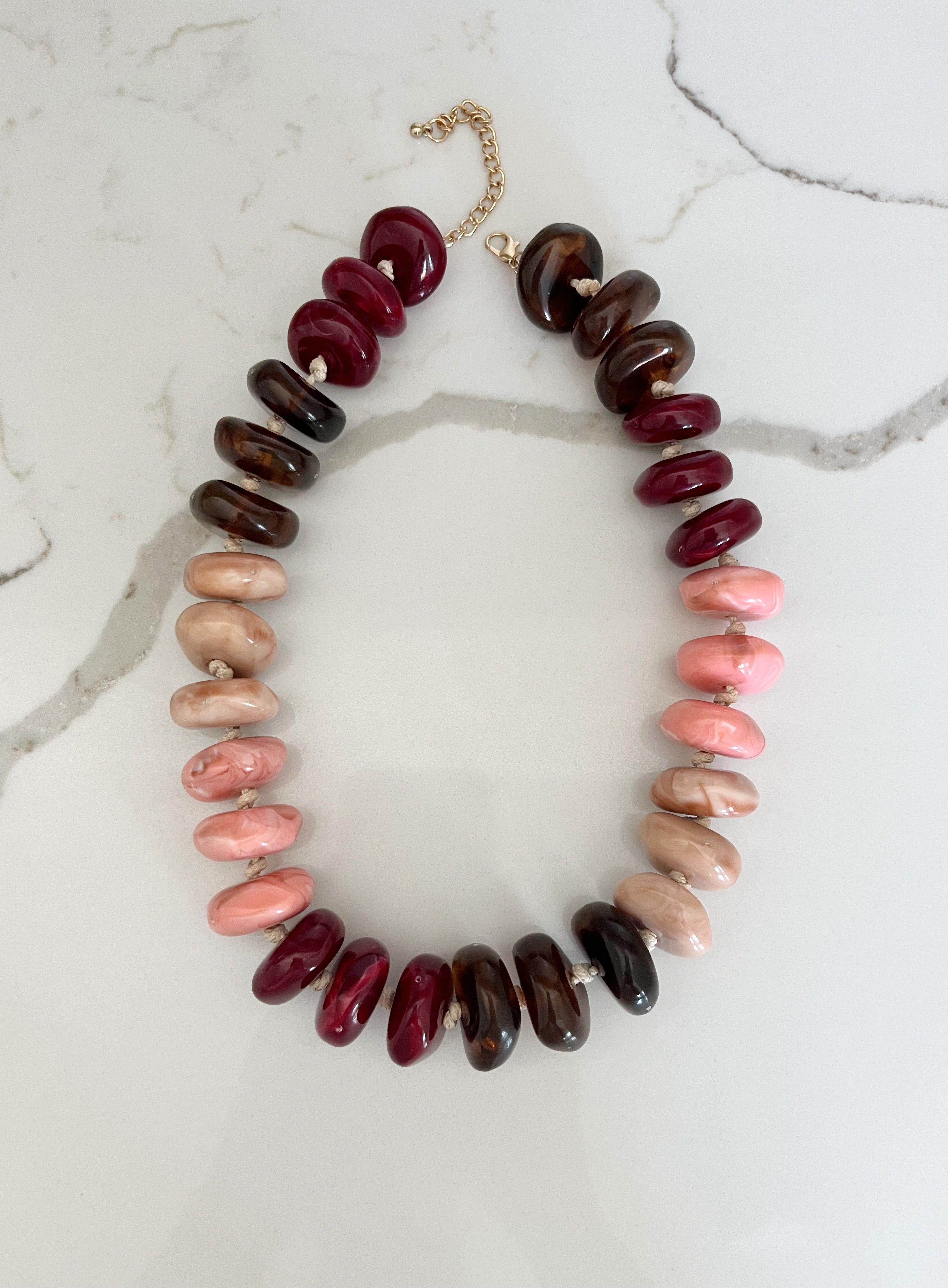 Mallorca Rondelle Necklaces
