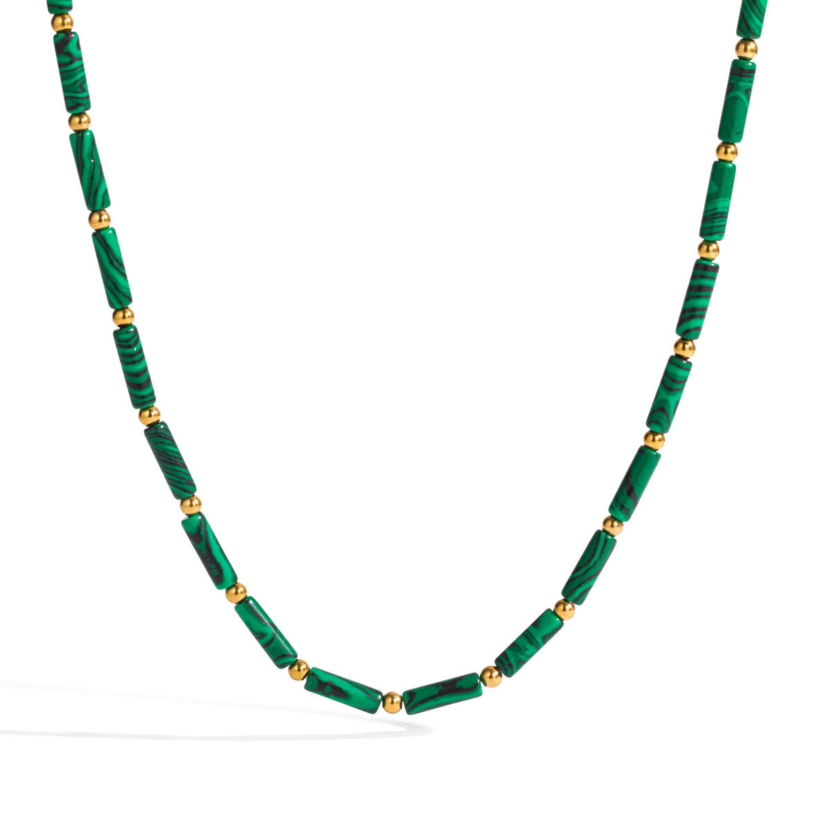 Cali Beaded Tube Necklace