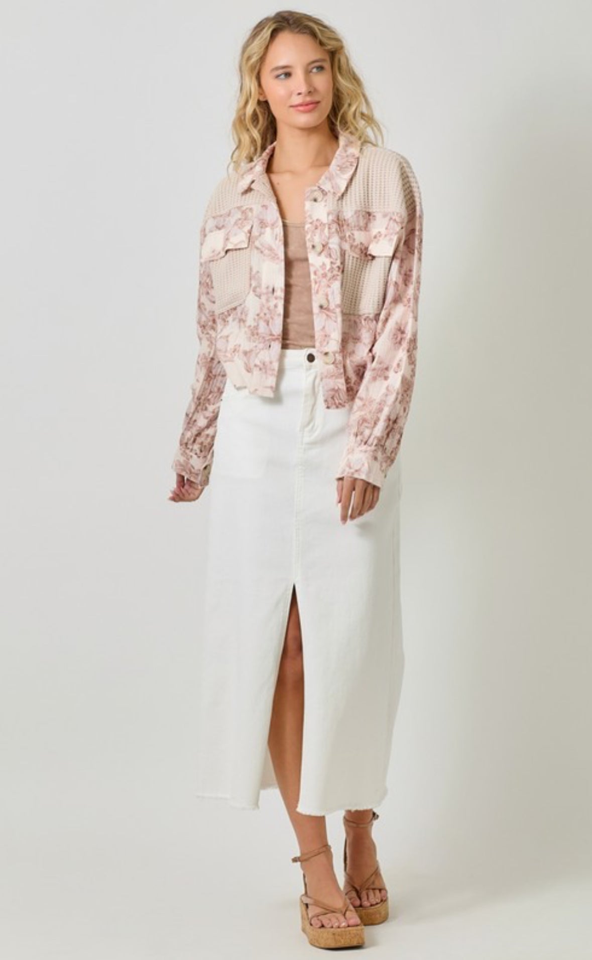Mixed Media Jacket
