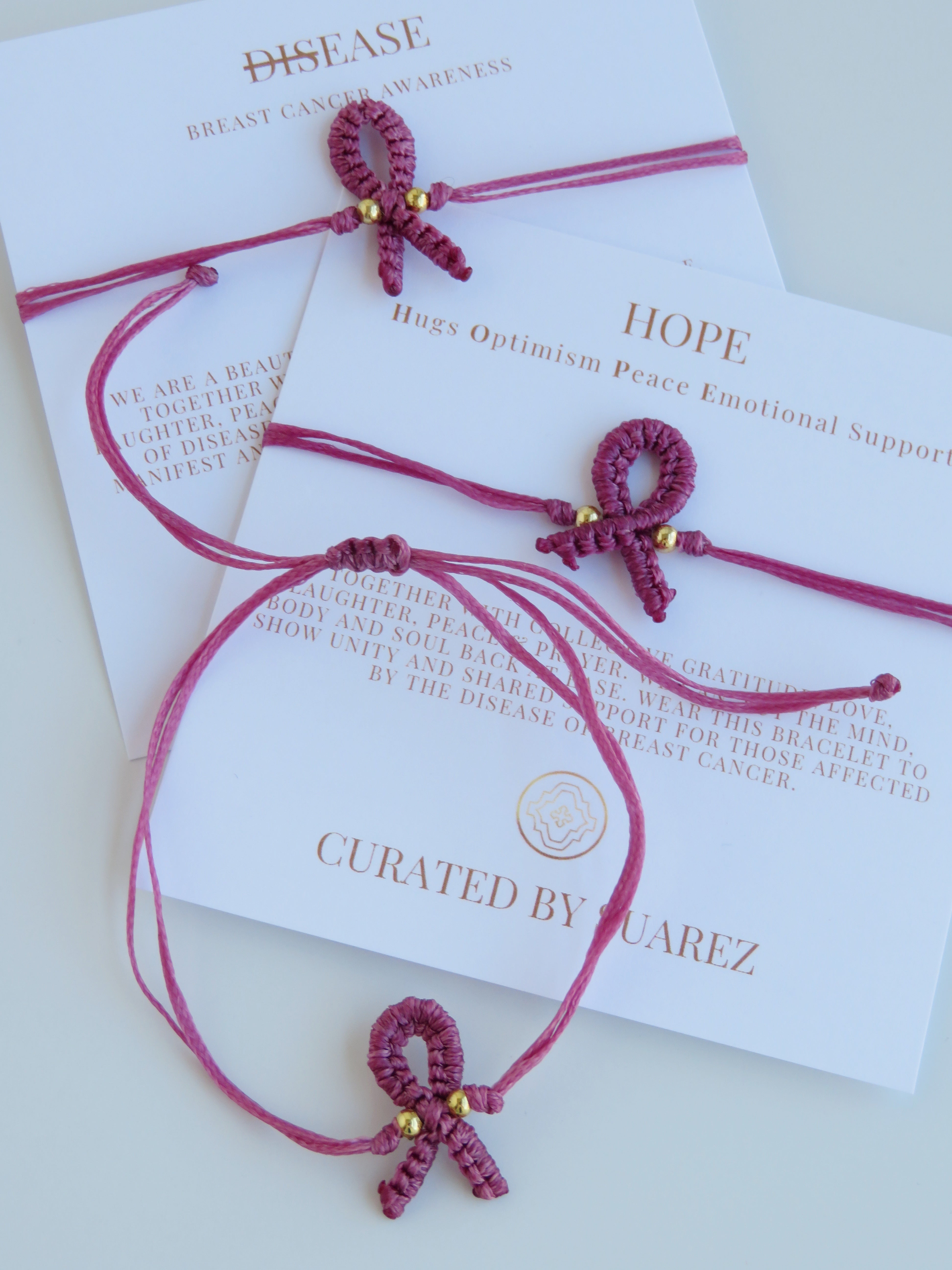 Breast Cancer Awareness Bracelets