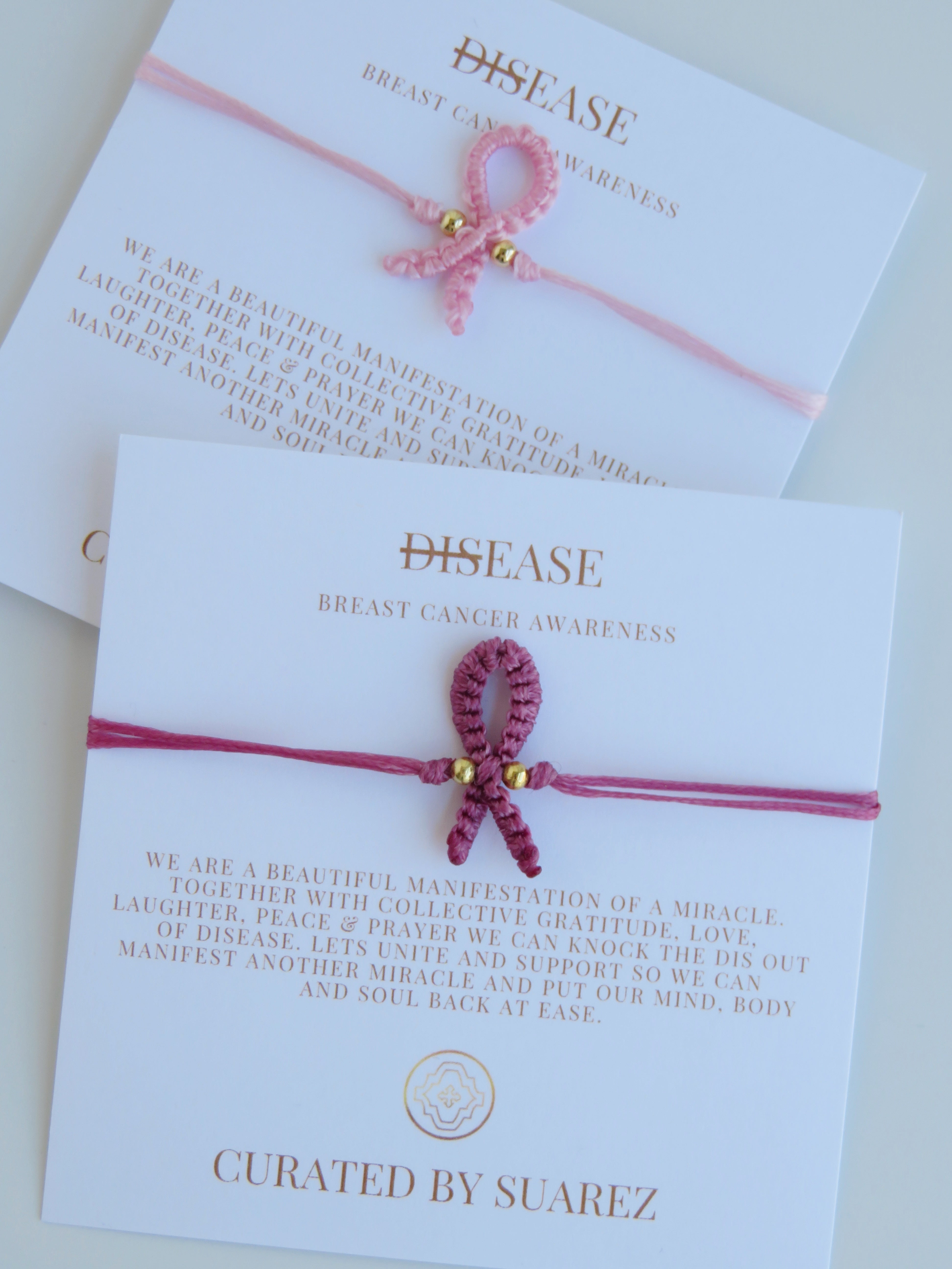 Breast Cancer Awareness Bracelets