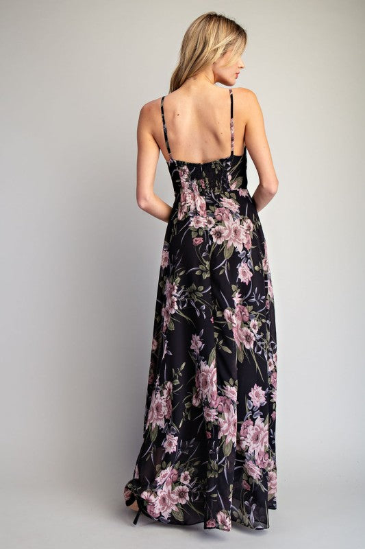 Floral Printed Maxi Dress