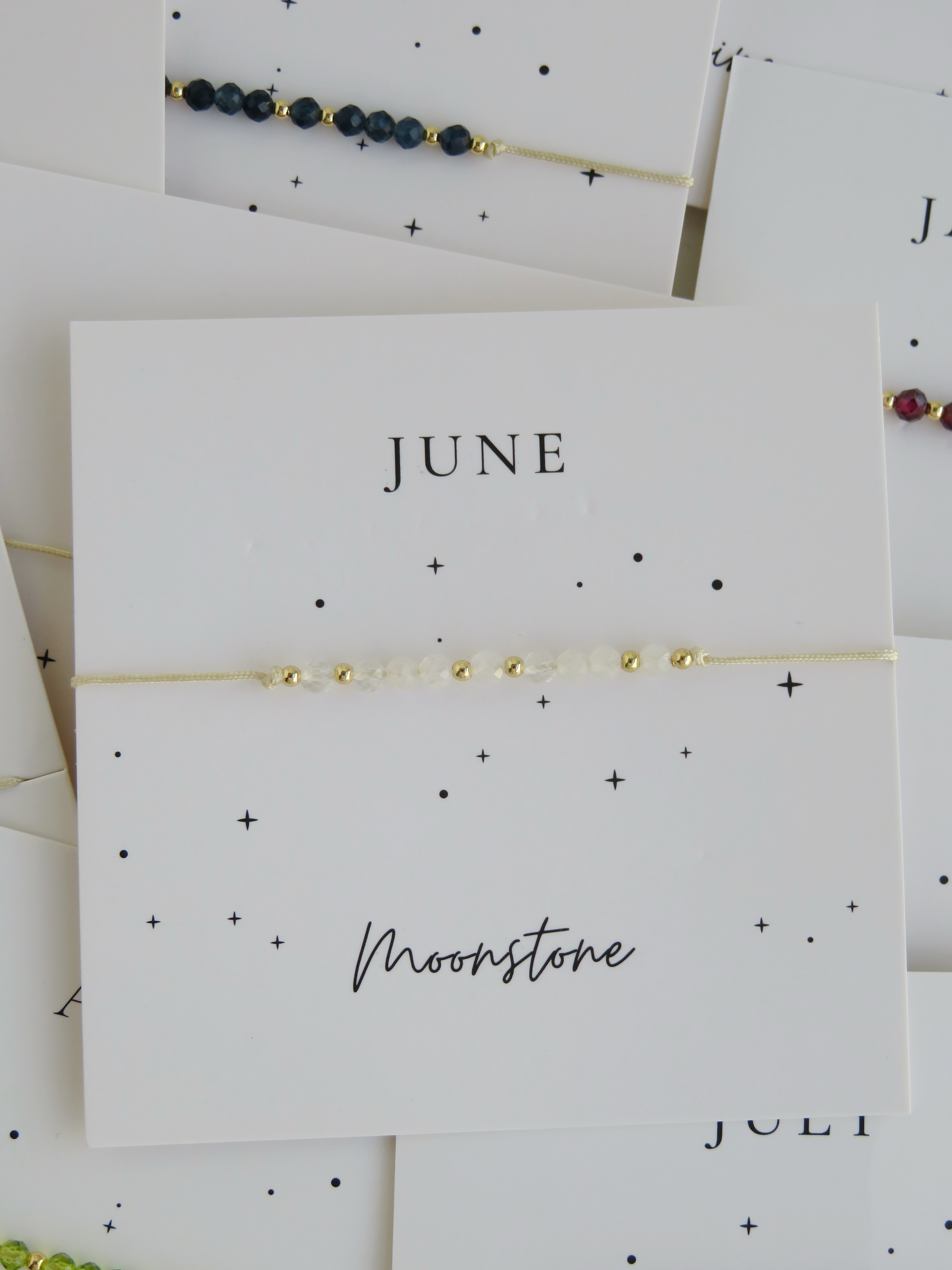 Crystal Birthstone Bracelets