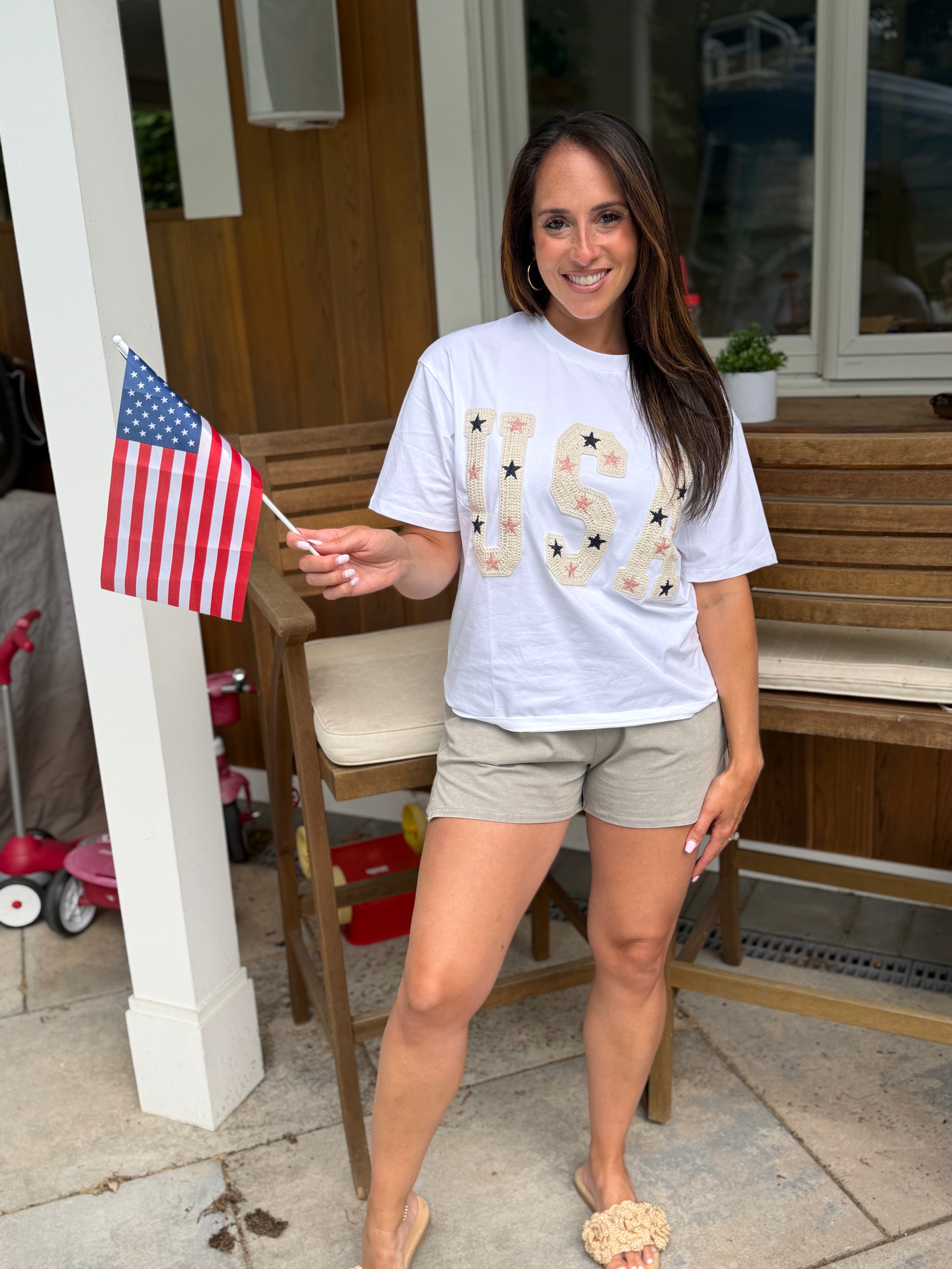 Crochet USA Tee