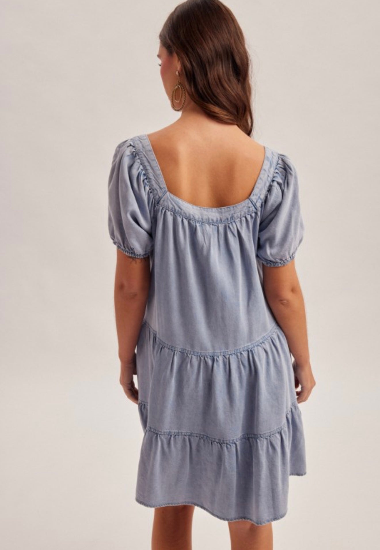 Denim Tencel Dress