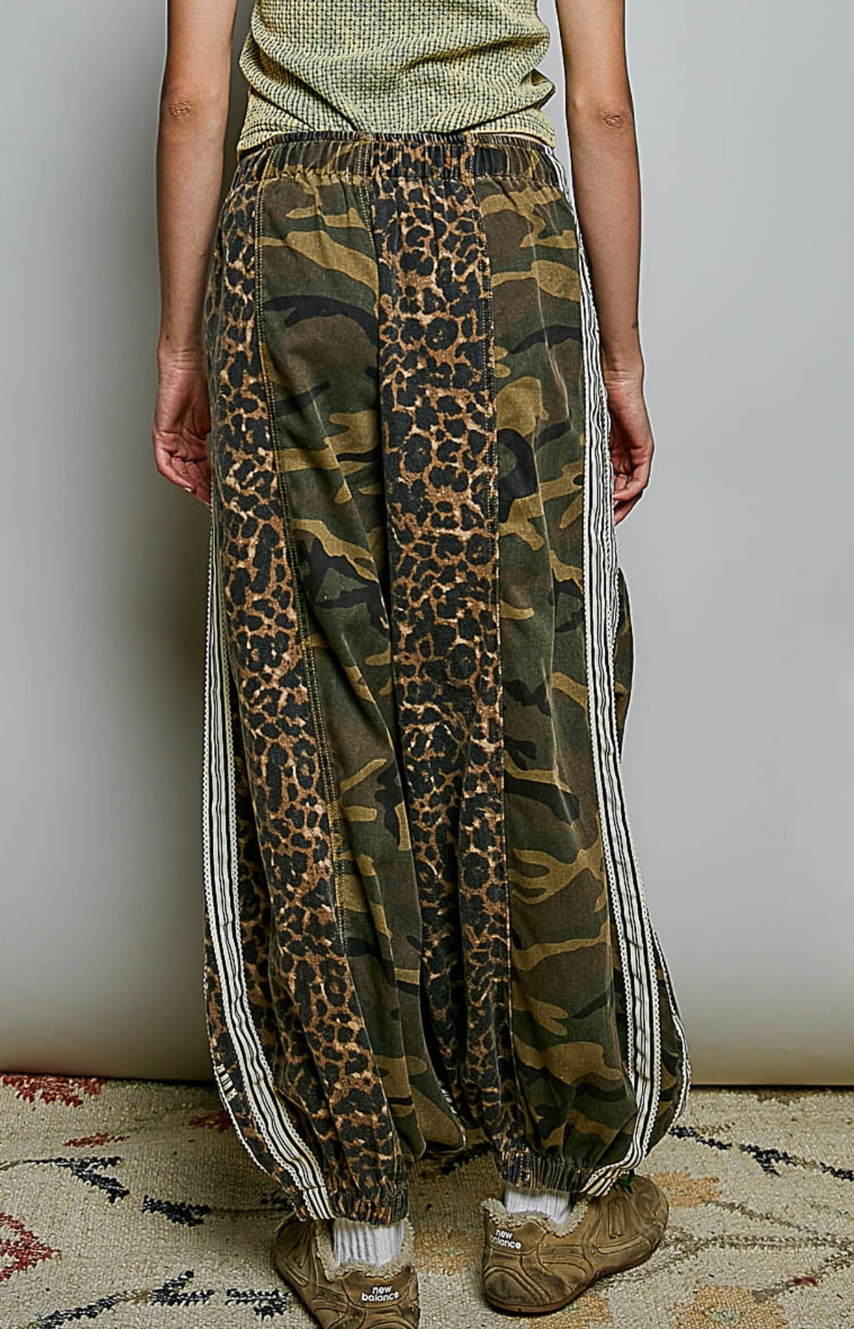 Camo Mixed Print Jogger