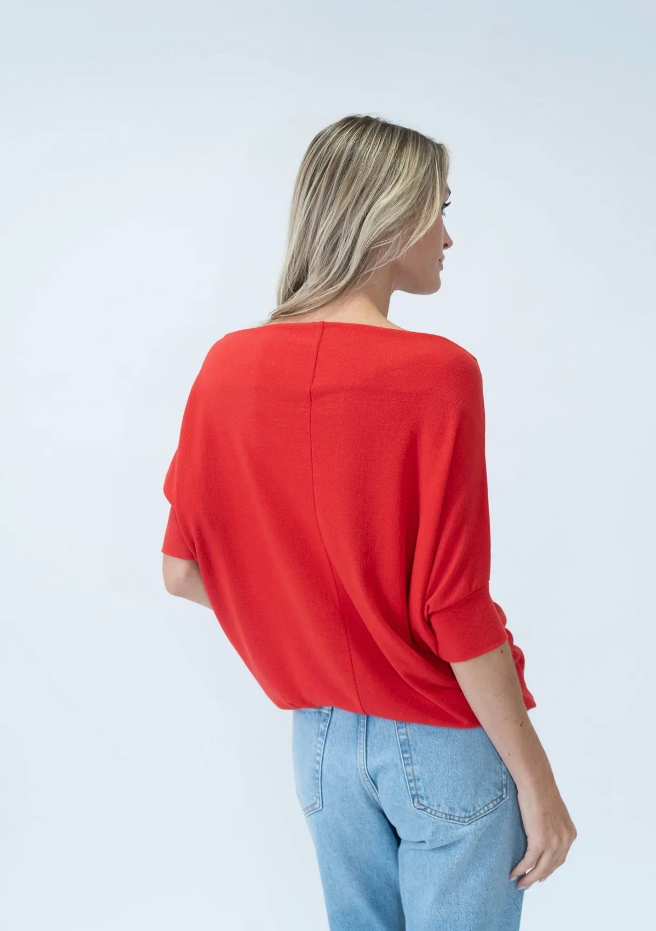 Short Sleeve Anywhere Top - Red