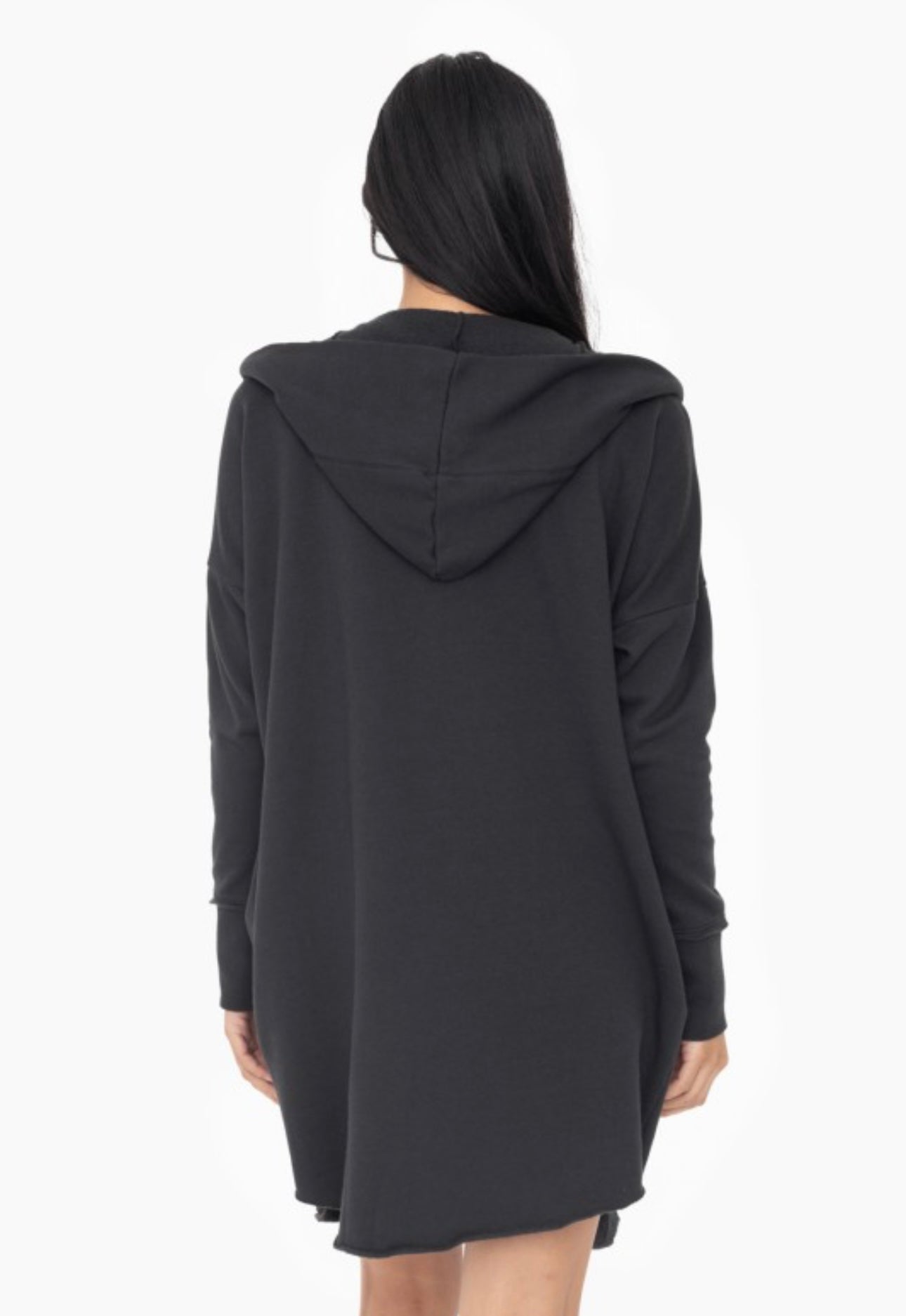 Long Line Hooded Cardigan