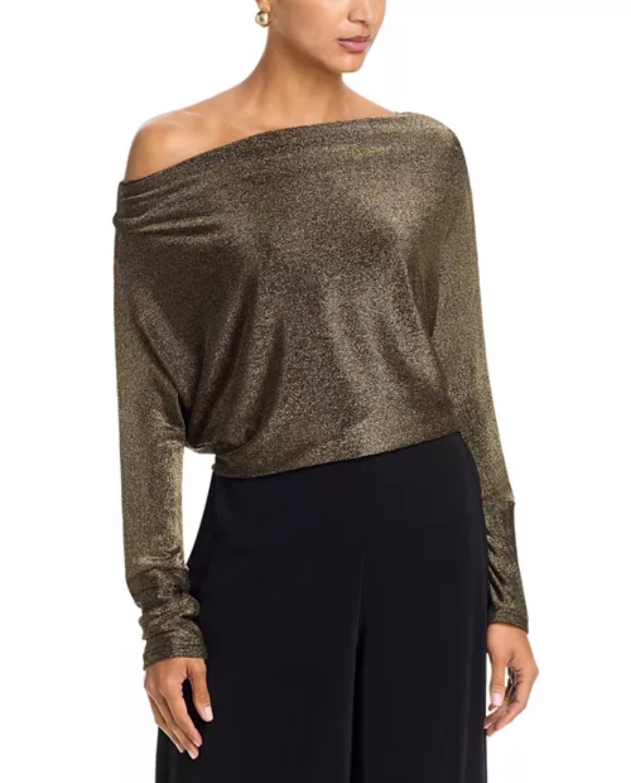 Gold Lurex Anywhere Top