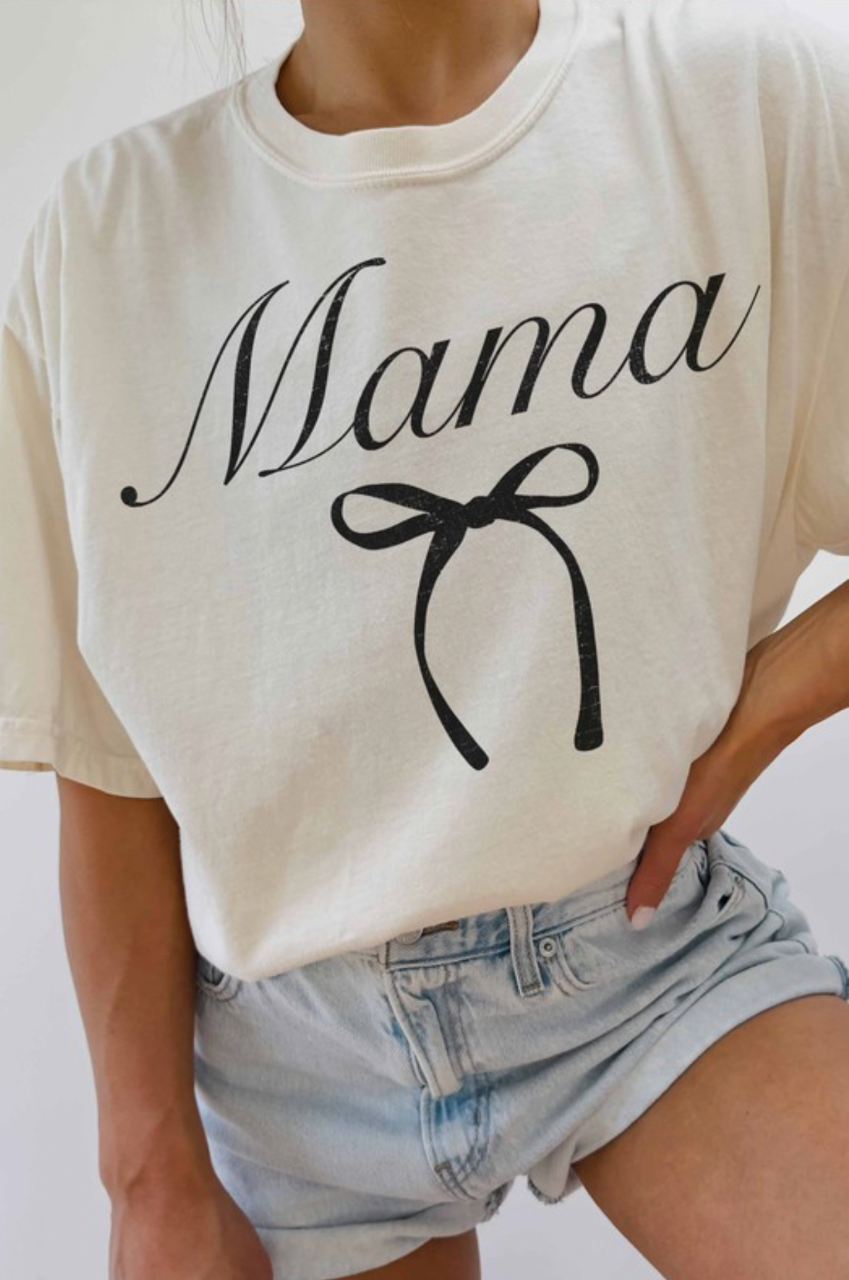 Mama Cream Tee