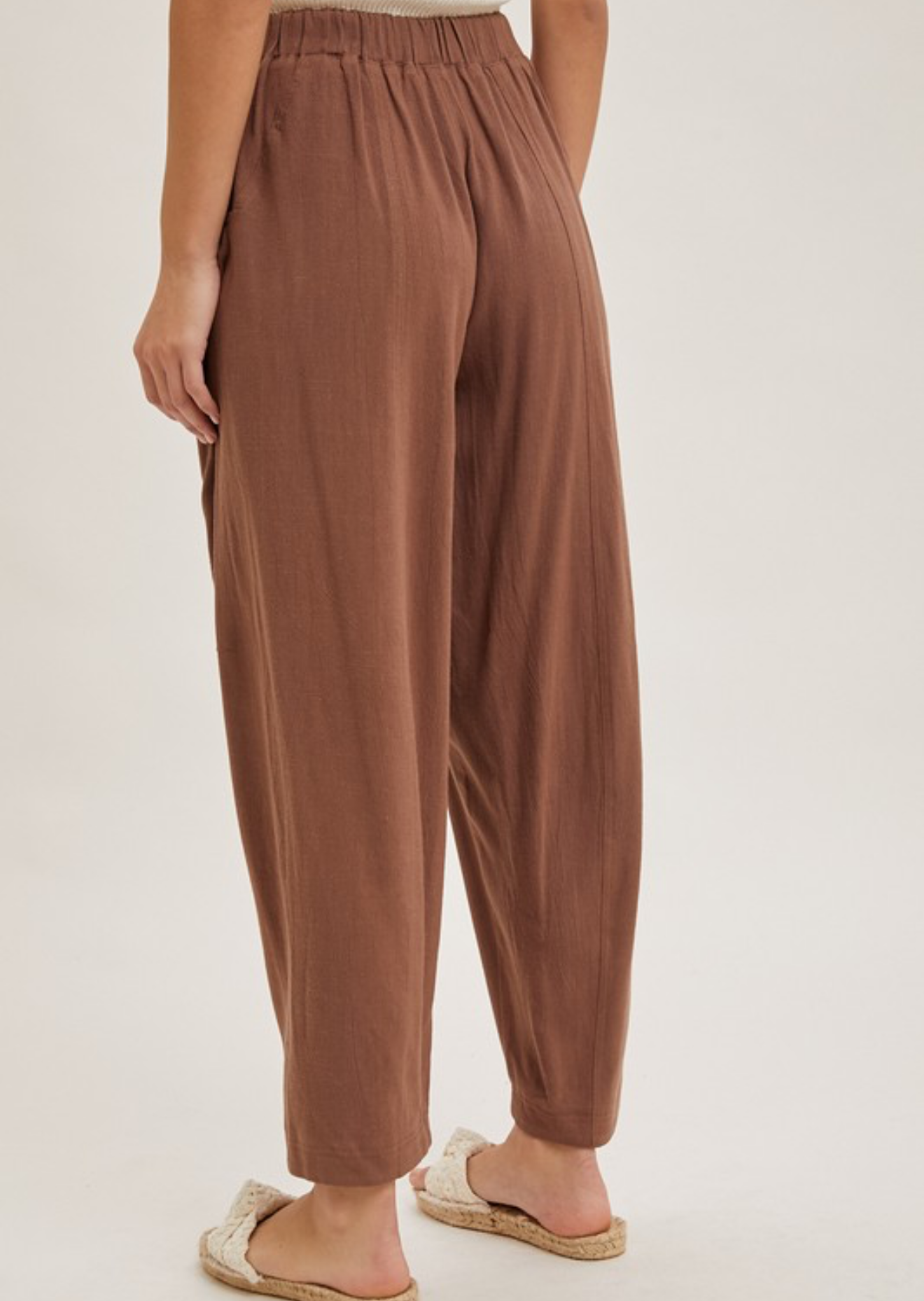 Relaxed Pull On Pant