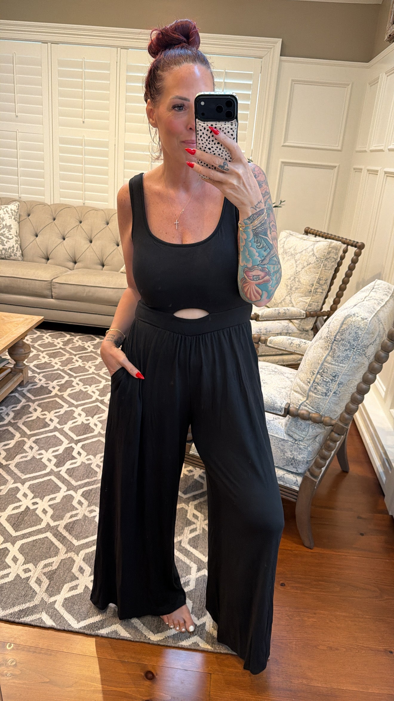 Viral Brami Jumpsuit - Black