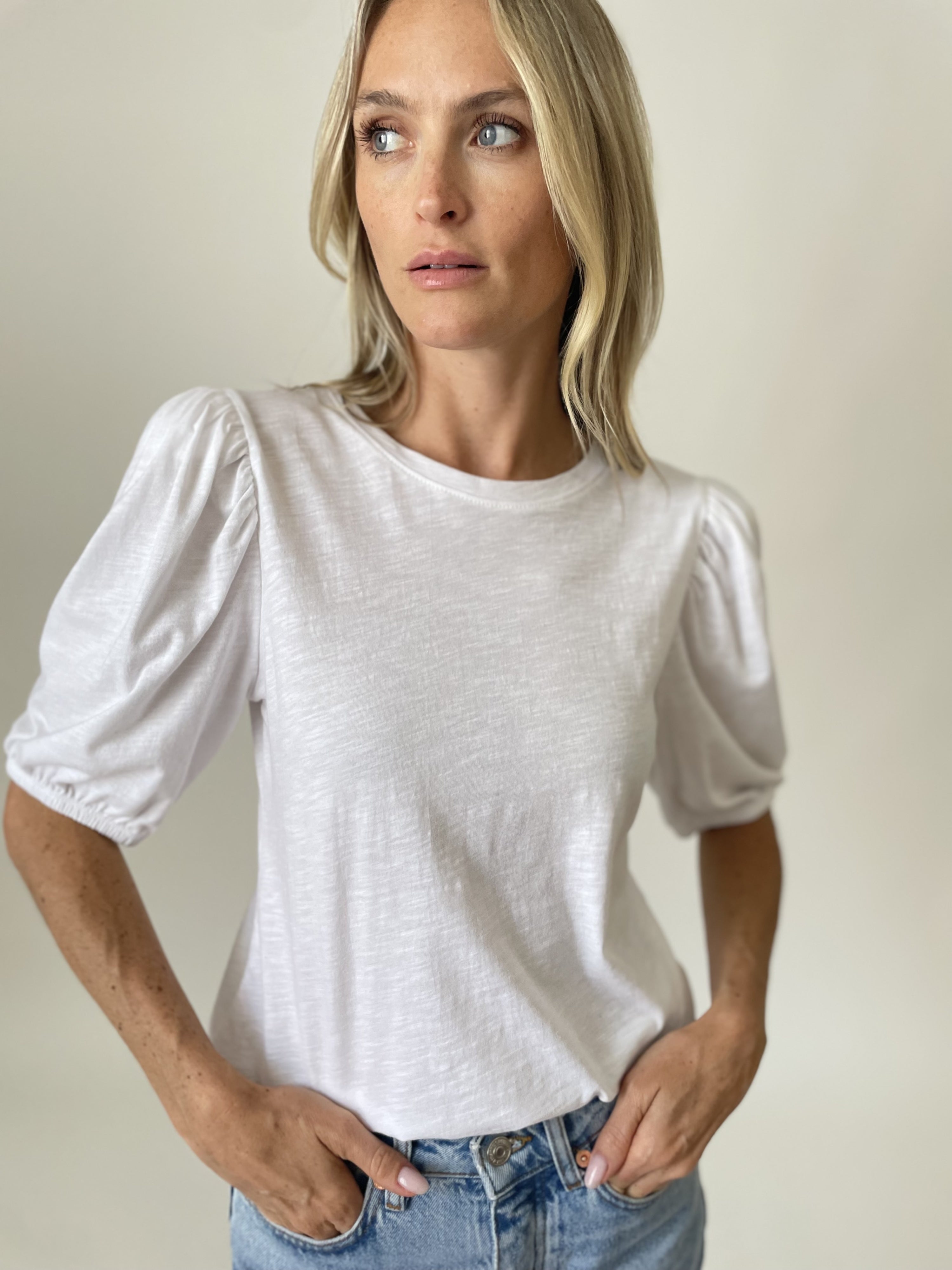 Elevated Puff Sleeve Tee