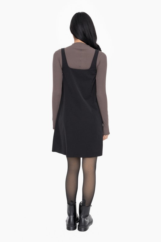 A-line Pinafore Dress