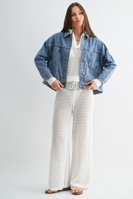 Boxy Denim Trucker Jacket