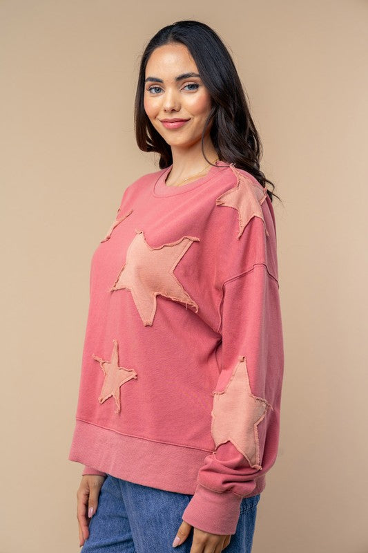 Star Patch Crewneck