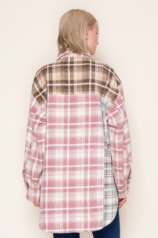 Soft Plaid Shacket