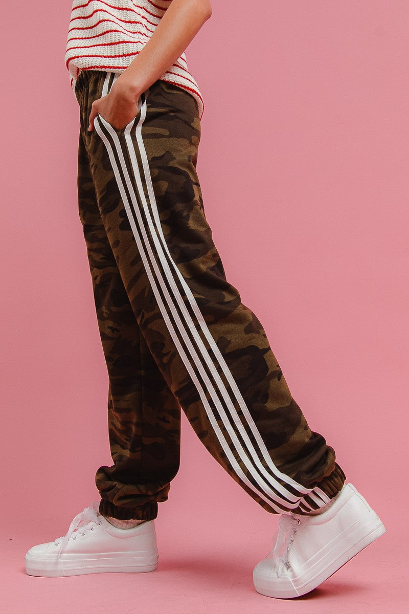 Sidelines Camo Track Pants