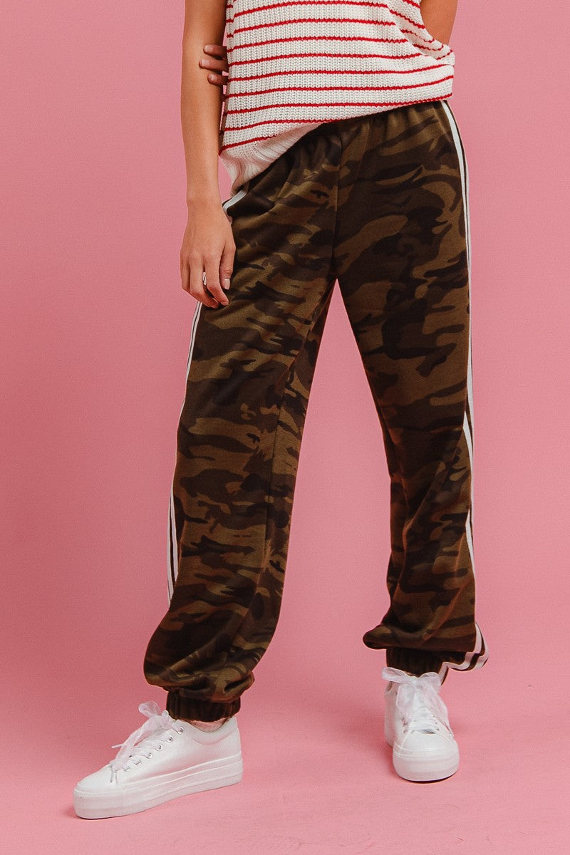 Sidelines Camo Track Pants