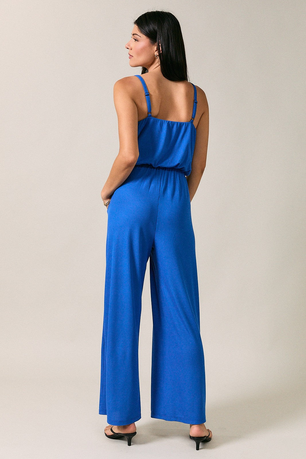 Cobalt Wide Leg Jumpsuit