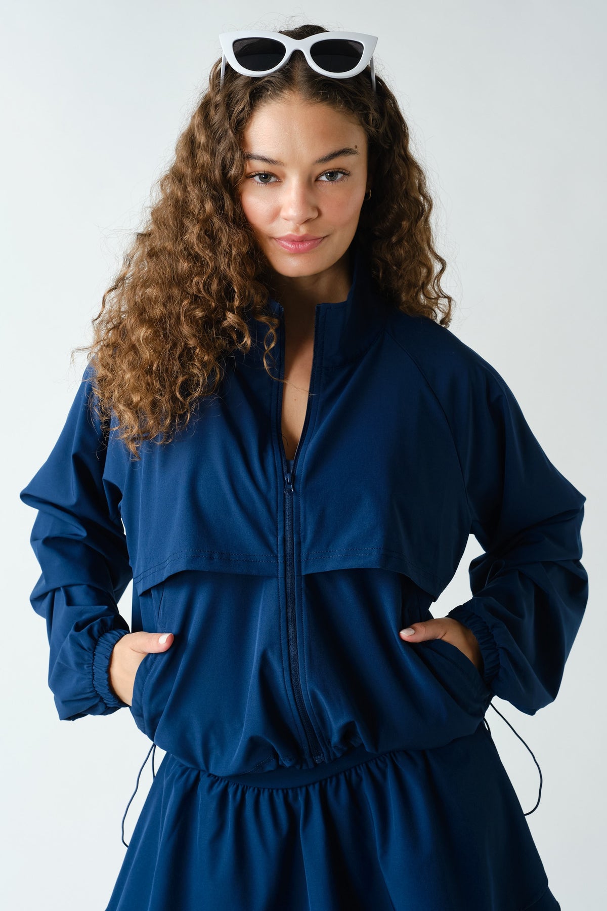 Blue Thunder Windbreaker Jacket