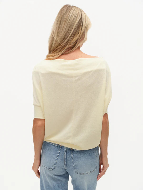 Short Sleeve Anywhere Top - Yellow