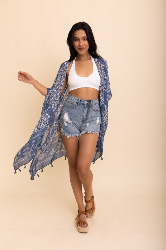 Bohemian Mandala Kimono