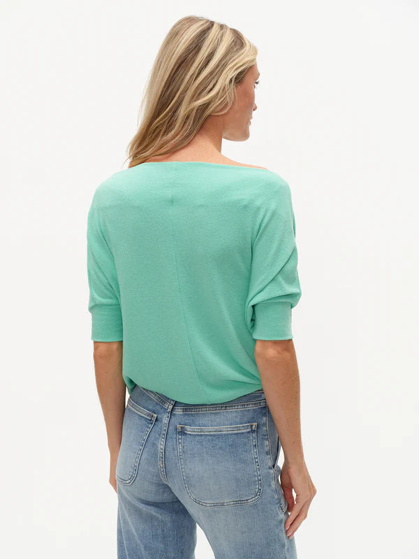 Short Sleeve Anywhere Top - Seafoam
