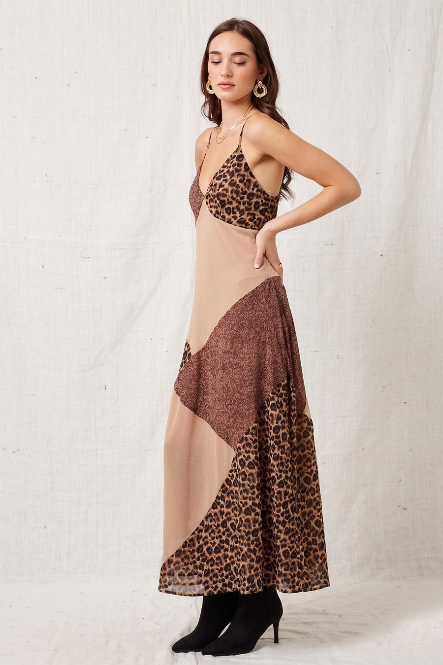 Animal Print Maxi Dress