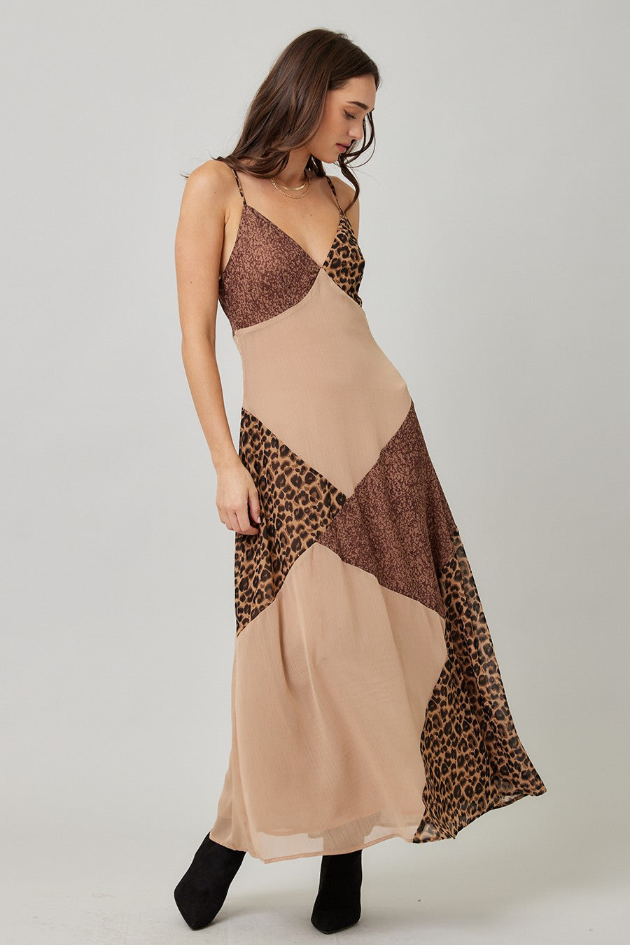Animal Print Maxi Dress