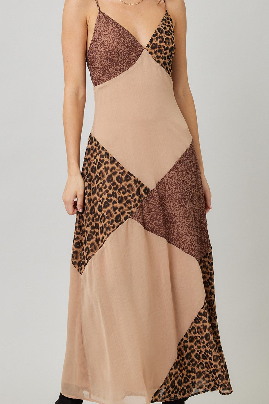Animal Print Maxi Dress