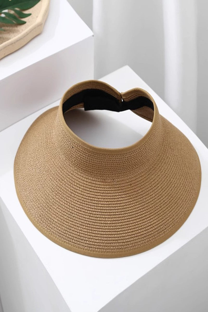 Ponytail Wide Brim Visor